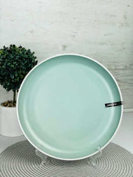 Тарілка обідня 26 см Ardesto Cremona Pastel blue AR2926BC