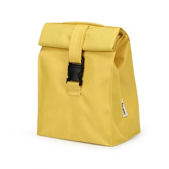 Термосумка для обеда Желтая M 26×19×12 см