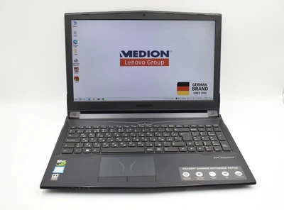 Ігровий ноутбук 15,6" MEDION (Lenovo Group) ERAZER P6705 Intel Core i7-8750H RAM 16 ГБ SSD 1 ТБ + HDD 1 ТБ GTX 1050Ti, 4 ГБ б/в (2743)