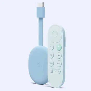 Медиаплеер Chromecast с Google TV (4K) Sky – фото, отзывы
