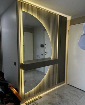 Дзеркало у вітальню Comfort Vision MOON/2 180x90 см з LED підсвіткою