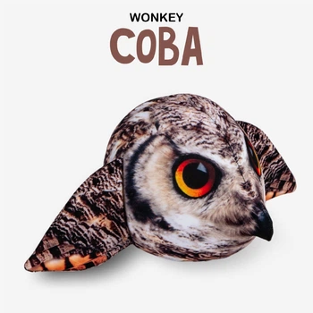 Мягкая игрушка антистресс WONKEY Сова 12см 33075