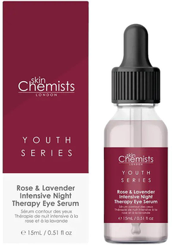 Сироватка для шкіри навколо очей Skin Chemists Youth Series Rose & Lavender 15 мл (5060881927426)