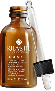 Koncentrat tonizujący do twarzy Rilastil D-Clar 30 ml (8050444857915)