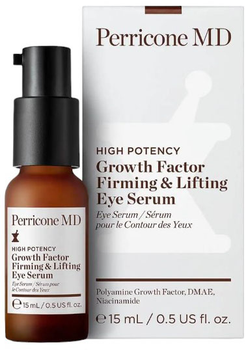 Serum do skóry wokół oczu Perricone MD High Potency Growth Factor Firming & Lifting 15 ml (0651473712565)