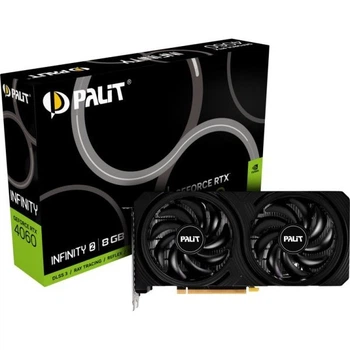 Видеокарта GF RTX 4060 8GB GDDR6 Infinity 2 Palit (497974)