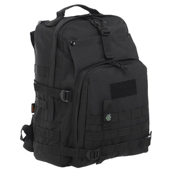 Рюкзак тактичний штурмовий SILVER KNIGHT Pro (нейлон, р-р 45х30х15см, 21л, Чорний)