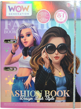 Набір для творчості Kids Euroswan Fashion book A5 Wow Generation (8435507876988)