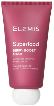 Maska do twarzy Elemis Superfood Berry Boost Oczyszczająca prebiotyczna Purpurowa 75 ml (0641628502189)