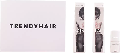 Набір для догляду за волоссям Trendy Hair The Princess Box Шампунь 300 мл + Кондиціонер 300 мл + Сироватка з кератином 30 мл (8437014130317)