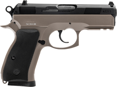 Пістолет страйкбольний ASG CZ 75D Compact Spring 6 мм Fde (23704127)