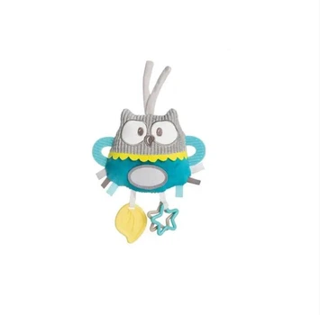 Canpol babies Іграшка плюшева розвиваюча до ліжечка/візка Pastel Friends - бірюзова 68/065_tur 5901691824713