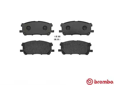 Комплект тормозных колодок, дисковый тормоз TOYOTA HARRIER, LEXUS RX, BREMBO (P83067)