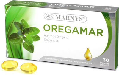 Дієтична добавка Marnys Aceite De Oregano Bio 30 капсул (8410885079824)