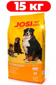 Сухой корм для взрослых собак JosiDog Economy 15 кг