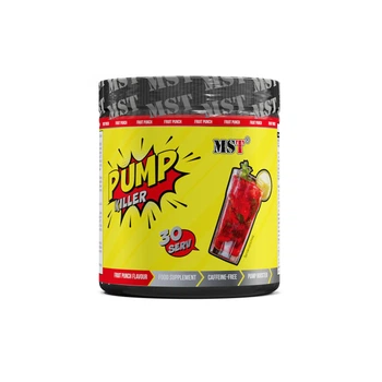 Предтреник MST Pre-Workout Pump Killer, 330 г., Фруктовий пунш