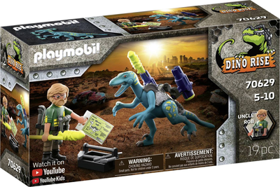 Zestaw do zabawy Playmobil Dino Rise Deinonychus Ready for Battle (70629) (4008789706294)