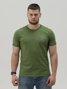 Тактична футболка BEZET Commando 10111 S Хакі (2000000004105)