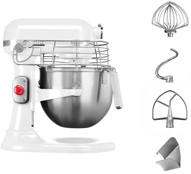 Кухонна машина KitchenAid PROFESSIONAL 5KSM7990XEWH з підйомною чашею