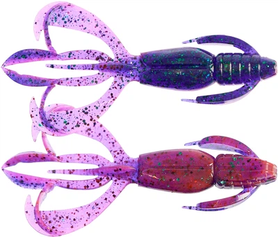 Силикон Keitech Crazy Flapper 2.4" 10 шт ea#21 mystic june bug (15511445)