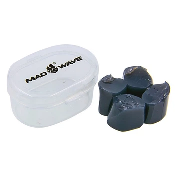 Беруши для плавания в пластиковом футляре Mad Swim Ear Plugs 071401 Black