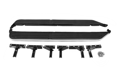 Бокові пороги Niken (2 шт., Алюміній) для Land Rover Freelander II
