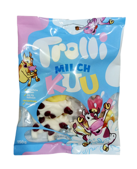 Желейні цукерки Trolli Milch KUU Молочна Коровка 150 г (59185)