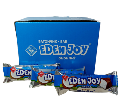 Батончик Житомирські Ласощі Eden Joy кокос 24 шт * 40 г (56978)