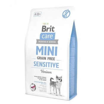 Сухой корм Brit Care Mini GF Sensitive для собак миниатюрных пород с чувствительным пищеварением (оленина) 2 кг (170776)