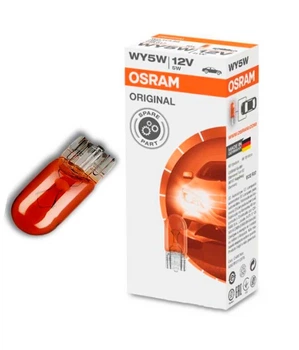 Галогенная автолампа Osram OSRAM WY5W Original 2827-FS картон (02079)