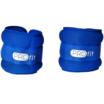 Обтяжувачі для ніг та рук Profit Evolution 2 x 1.5 kg Blue (5902860634294)