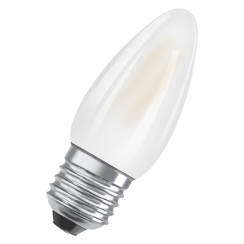 Лампа LED філаментна 4.8W 220V 470lm 2700K E27 35x95mm DIM свічка [4058075435025] LED CL OSRAM
