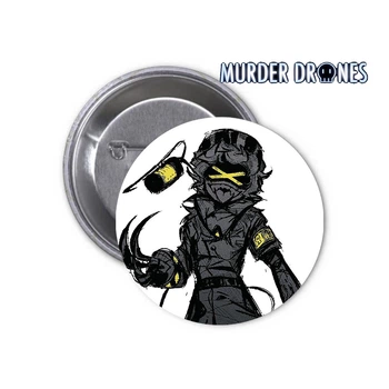 Значок Murder Drones Дроны Убийцы #02
