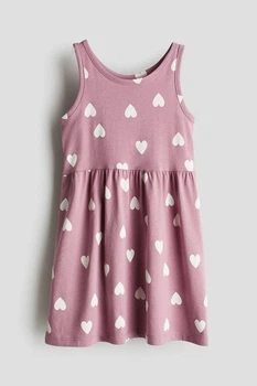Платье терракотовое в белые сердца H&M 92см (400097733)