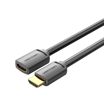 Удлинитель HDMI 2.0 Vention 5м 4K@60Hz, 1080p@120Hz 18 Гбит/с HDR 3D Черный (AHCBJ)