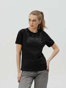Тактична футболка жіноча BEZET Tactic 10138 M Чорна (ROZ6501032337)