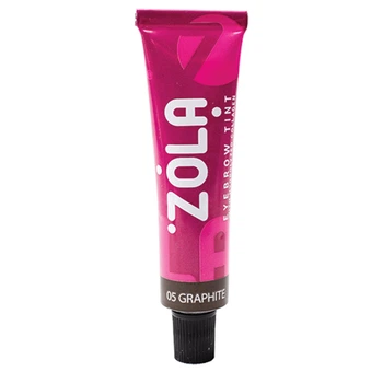 Краска для бровей с коллагеном Zola Graphite №05 графитовая, 15 мл