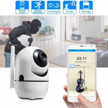 Камера видеонаблюдения Y13G Wi Fi с функцией распознавания лица Type C iCam365 (115453)