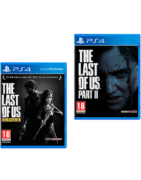 Набір Гра Sony PlayStation 4 The Last of Us Remastered Російська Озвучка + Гра The Last of Us Part II