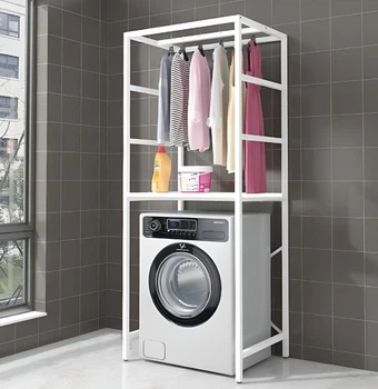 Стойка стеллаж для стиральной машины каркас металлический Step Loft Rack-250