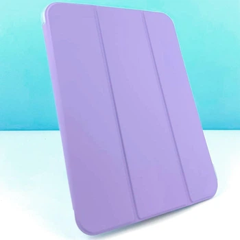 Чохол iPad Air 4/5 10.9" Air 11" M2/M3 Pro 11" 2018-2019 TPU Transparent Pen Slot Smart Case lilac