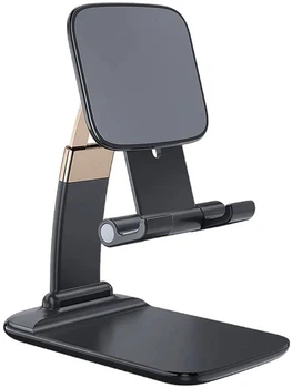 Тримач для телефона/планшета ESSAGER Knight Foldable Desk Mobile Phone Holder Stand (Plastic) Black (EZJZM-QSSJ01)