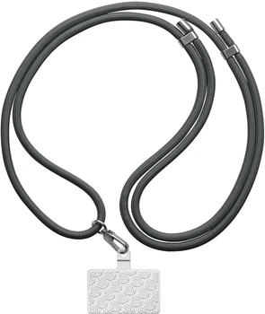 Ремешок для смартфона ArmorStandart Rope Titanium Grey with Clear holder (ARM76099)