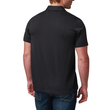 Футболка поло 5.11 Tactical Archer Short Sleeve Polo 2.0 Black XL (41286-019)