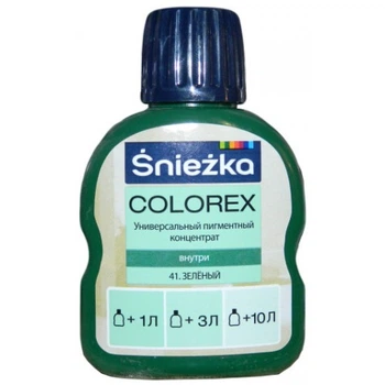 Пигмент Sniezka №41 Колорекс зеленый 0,1л (25122)