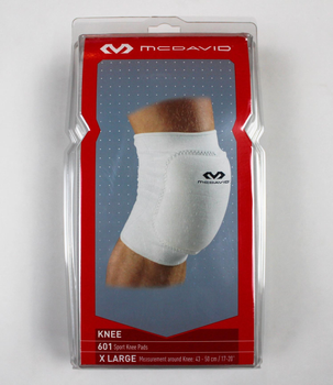 Наколенник с защитой McDavid Sport Knee Protection Pads(601(White)) L Белый