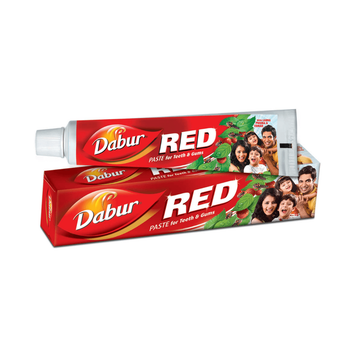 Аюрведическая зубная паста Red Dabur лечебно-профилактическая натуральная антикариесная противовоспалительная 100 г