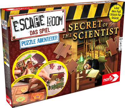 Gra planszowa Noris Escape Room The Secret of the Scientist (4000826003977)