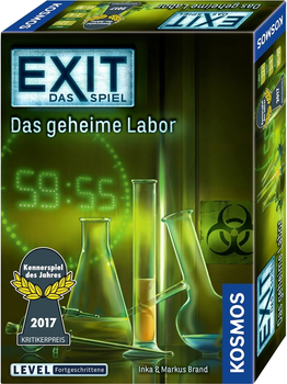 Настільна гра Kosmos Exit The Secret Laboratory (4002051692742)