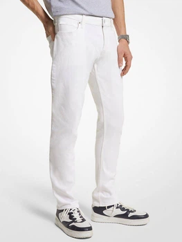 Джинсы Slim Fit мужские Michael Kors 431545313 34-32 Белые (1159795607)